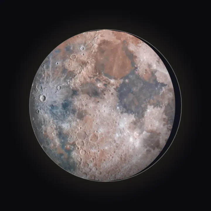 Moon disc from Asteria